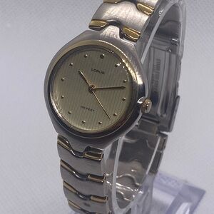 Lorus Women's Silver and Gold Watch